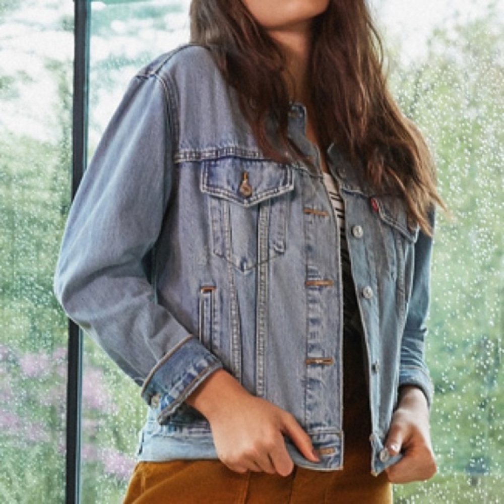 Levi's Ex-Boyfriend Denim Trucker Jacket